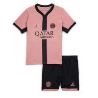 Maglia Calcio Paris Saint-Germain Terza Divisa Bambino 2024-25 Manica Corta (+ pantaloncini)